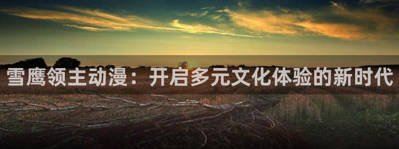韩国漫画平台kakaopage：雪鹰领主动漫：开启多元文化体验的新时代